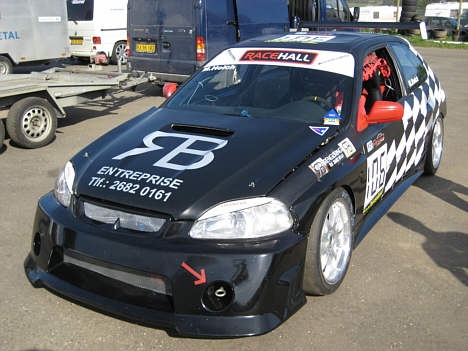 Ombygget racer.